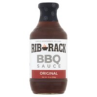 Rib Rack Original BBQ Sauce, 19 oz