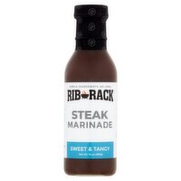 Rib Rack Sweet & Tangy Steak Marinade, 14 oz