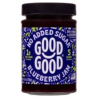 Good Good No Added Sugar Blueberry Jam, 12 oz
