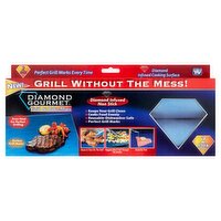 Diamond Gourmet Grill & Bake Mats, 2 count