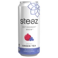 Steaz Antioxidant Brew Blueberry Pomegranate Flavored Organic Green Tea, 16 fl oz