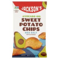 Jackson's Avocado Oil Sea Salt Kettle Cooked Sweet Potato Chips, 5 oz