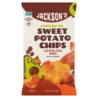 Jackson's Avocado Oil Carolina BBQ Kettle Cooked Sweet Potato Chips, 5 oz, 5 Ounce