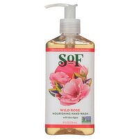 SoF Wild Rose Nourishing Hand Wash with Sea Algae, 8 fl oz