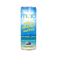 Mojo Pure Coconut Water + Pineapple Juice, 11.1 fl oz, 11.1 Fluid ounce