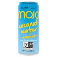 Equator Beverage Mojo Coconut Water + Mango Juice, 11.1 fl oz