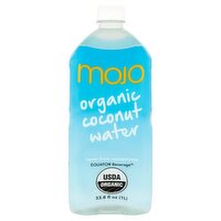 Mojo Organic Coconut Water, 33.8 fl oz, 33.8 Fluid ounce