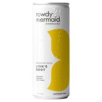 Rowdy Mermaid Lion's Root Kombucha, 12 fl oz