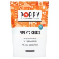Poppy Pimento Cheese Hand-Crafted Popcorn, 3 oz