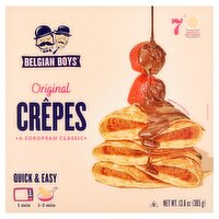 Belgian Boys Original Crepes, 7 count, 13.6 oz