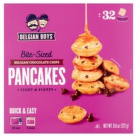 Belgian Boys Bite-Sized Belgian Chocolate Chips Pancakes, 9.6 oz