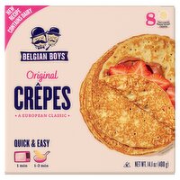 Belgian Boys Original Crêpes, 8 count, 14.1 oz