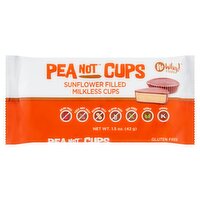 No Whey! Foods PeaNOT Cups Sunflower Filled Milkless Cups, 2 count, 1.5 oz