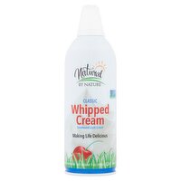 Natural BY NATURE Classic Whipped Cream, 7 oz