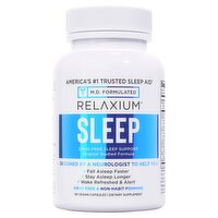 Relaxium Drug Free Sleep Support Dietary Supplement, 60 count
