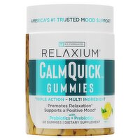 Relaxium Calm Yummy Lemon Dietary Supplement, 60 count
