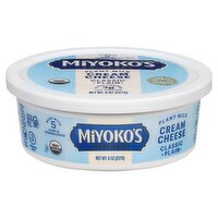 Miyoko's Creamery Plant Milk Classic Plain Cream Cheese, 8 oz