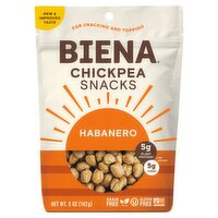 Biena Habanero Chickpea Snacks, 5 oz