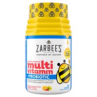 Zarbee's Children's Complete Multi Vitamin + Probiotic Dietary Supplement, 70 count