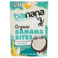 Barnana Coconut Organic Banana Bites, 3.5 oz