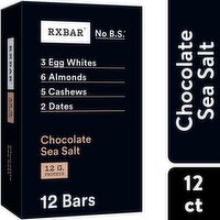 RXBAR No B.S. Chocolate Sea Salt Bars, 1.8 oz