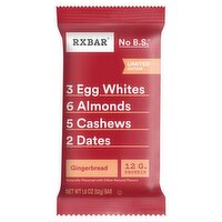 Rxbar No B.S. Gingerbread Bar Limited Edition, 1.8 oz
