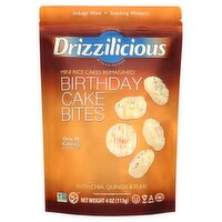 Drizzilicious Birthday Cake Bites, 4 oz