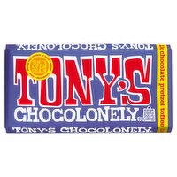 Tony's Chocolonely Dark Milk Chocolate Pretzel Toffee, 6.35 oz