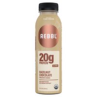 REBBL Hazelnut Chocolate 20g Protein Shake, 12 fl oz