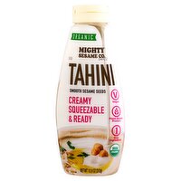 Mighty Sesame Co. Organic Creamy Squeezable & Ready Tahini, 10.9 oz