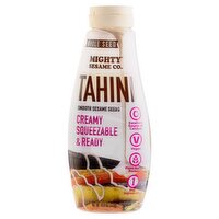 Mighty Sesame Co. Whole Seed Creamy Squeezable & Ready Tahini, 10.9 oz, 10.9 Ounce