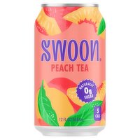 Swoon Peach Tea, 12 fl oz