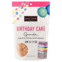 The Safe + Fair Food Company Birthday Cake Granola, 12 oz