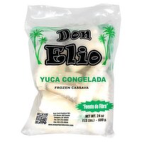 Don Elio Frozen Cassava, 24 oz