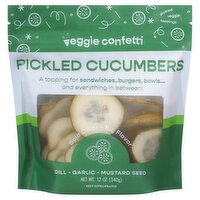 Veggie Confetti Pickled Cucumbers, 12 oz