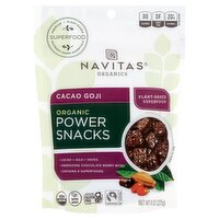 Navitas Cacao Goji Organic Power Snacks, 8 oz