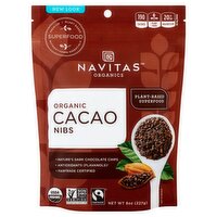 Navitas Organics Organic Cacao Nibs, 8 oz