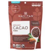 Navitas Organics Organic Cacao Nibs, 16 oz