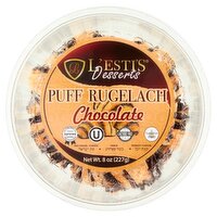 L'esti's Desserts Chocolate Puff Rugelach, 8 oz