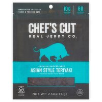 Chef's Cut Asian Style Teriyaki Premium Smoked Beef, 2.5 oz