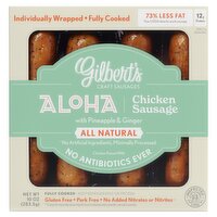 Gilbert's Craft Sausages Aloha Chicken Sausage, 10 oz