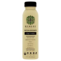 Remedy Organics Matcha Fuel 100% Plant Based Shake, 12 fl oz, 12 Fluid ounce