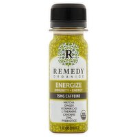 Remedy Organics Energize Immunity + Energy Drink, 2 fl oz