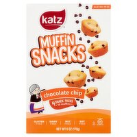 Katz Chocolate Chip Muffin Snacks, 16 count, 6 oz