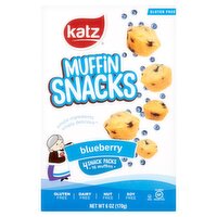 Katz Gluten Free Blueberry Muffin Snacks, 16 count, 6 oz