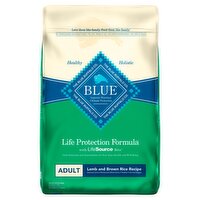 Blue Buffalo Life Protection Formula Natural Adult Dry Dog Food, Lamb and Brown Rice 15-lb