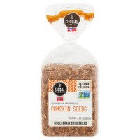 Sigdal Bakeri Pumpkin Seeds Wholegrain Norwegian Crispbread, 8.29 oz