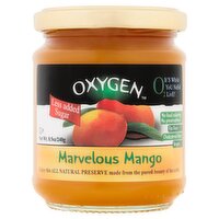 Oxygen Less Added Sugar Marvelous Mango Preserve, 8.5 oz