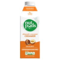 Nutpods Hazelnut Almond + Coconut Creamer, 25.4 fl oz