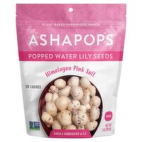 AshaPops Himalayan Pink Salt Popped Water Lily Seeds, 1 oz